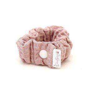 pulsera de lactancia waffle rosa